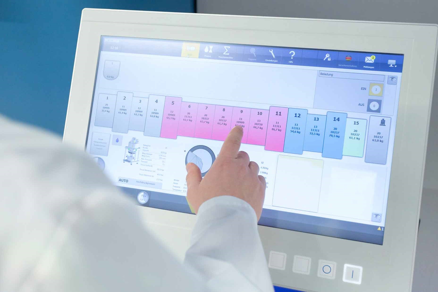 Reinigung programmieren